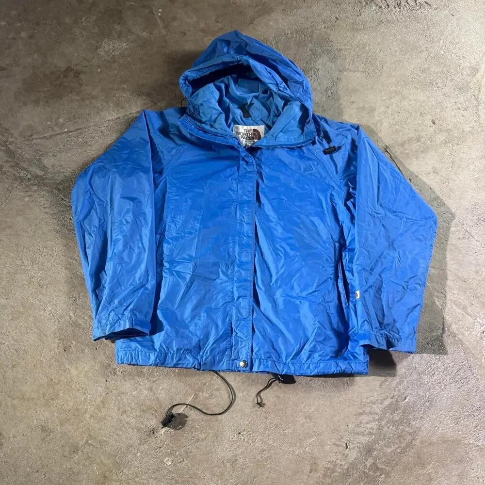 Vintage 80’s 90’s The North Face Blue Gore-Tex Rain Jacket